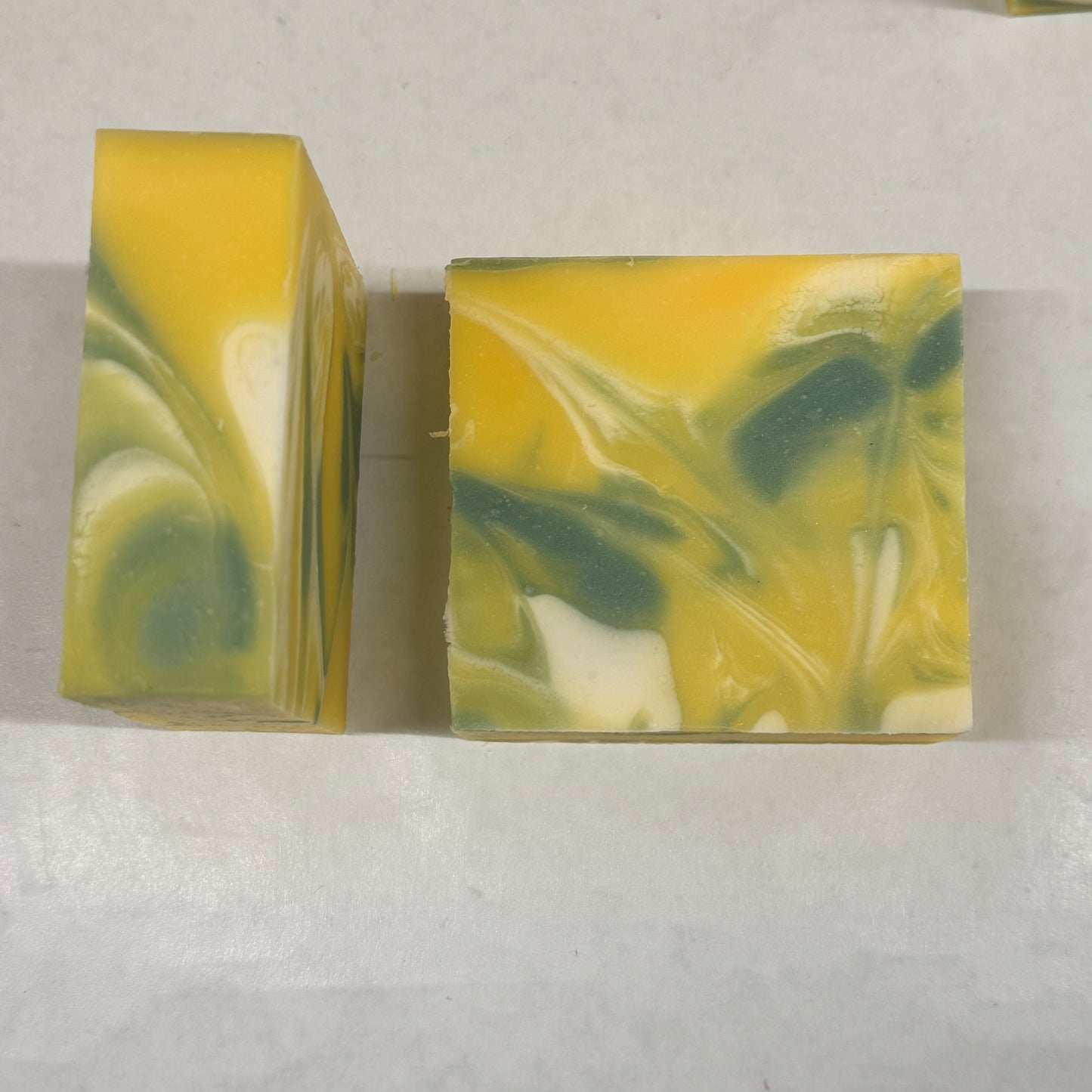 Wholesale Lemon Soap Loaf - cut into 9 bars
