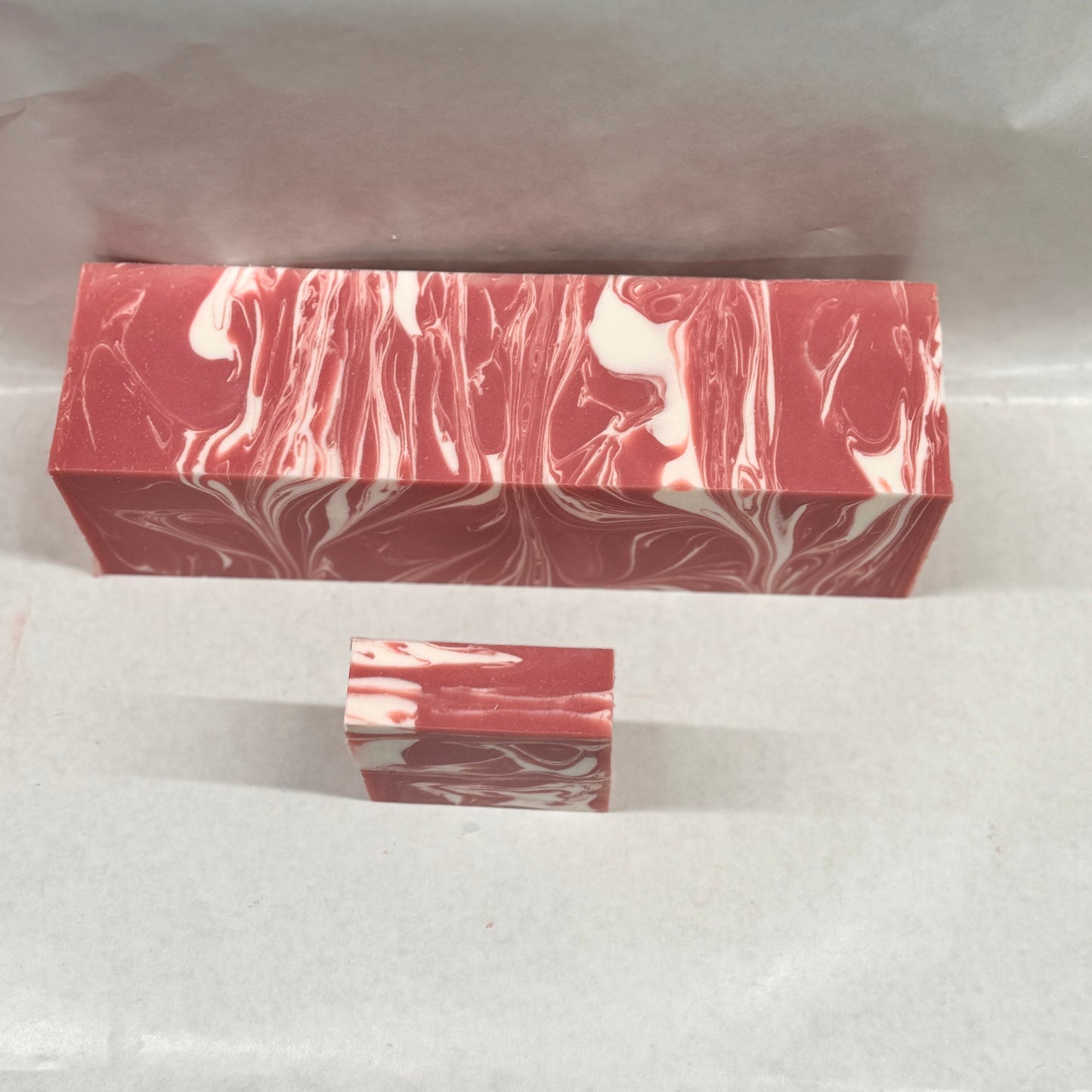 Wholesale Honey Rose Soap Loaf - cut into 9 bars
