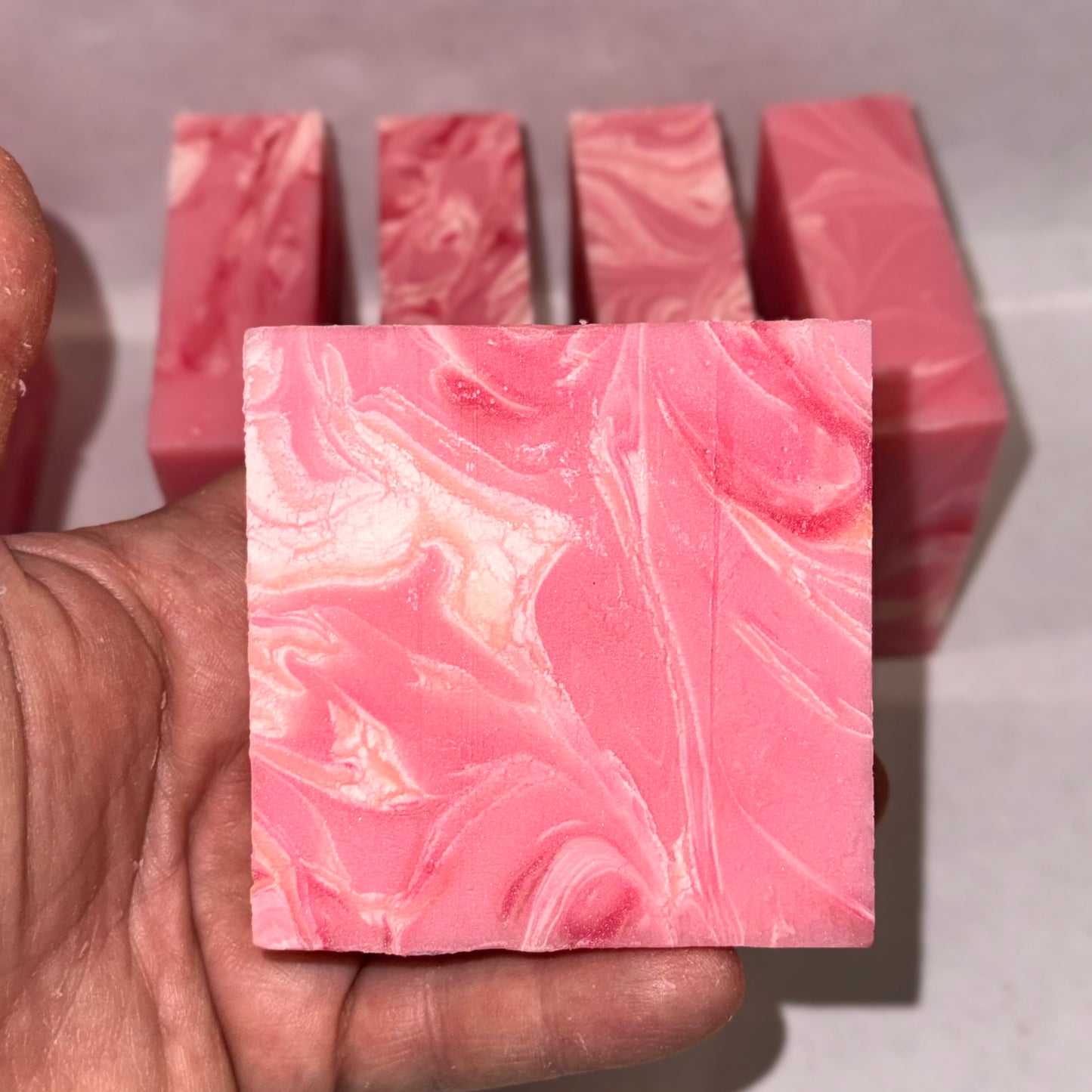 Wholesale Jasmine Soap Loaf - cut into 9 bars