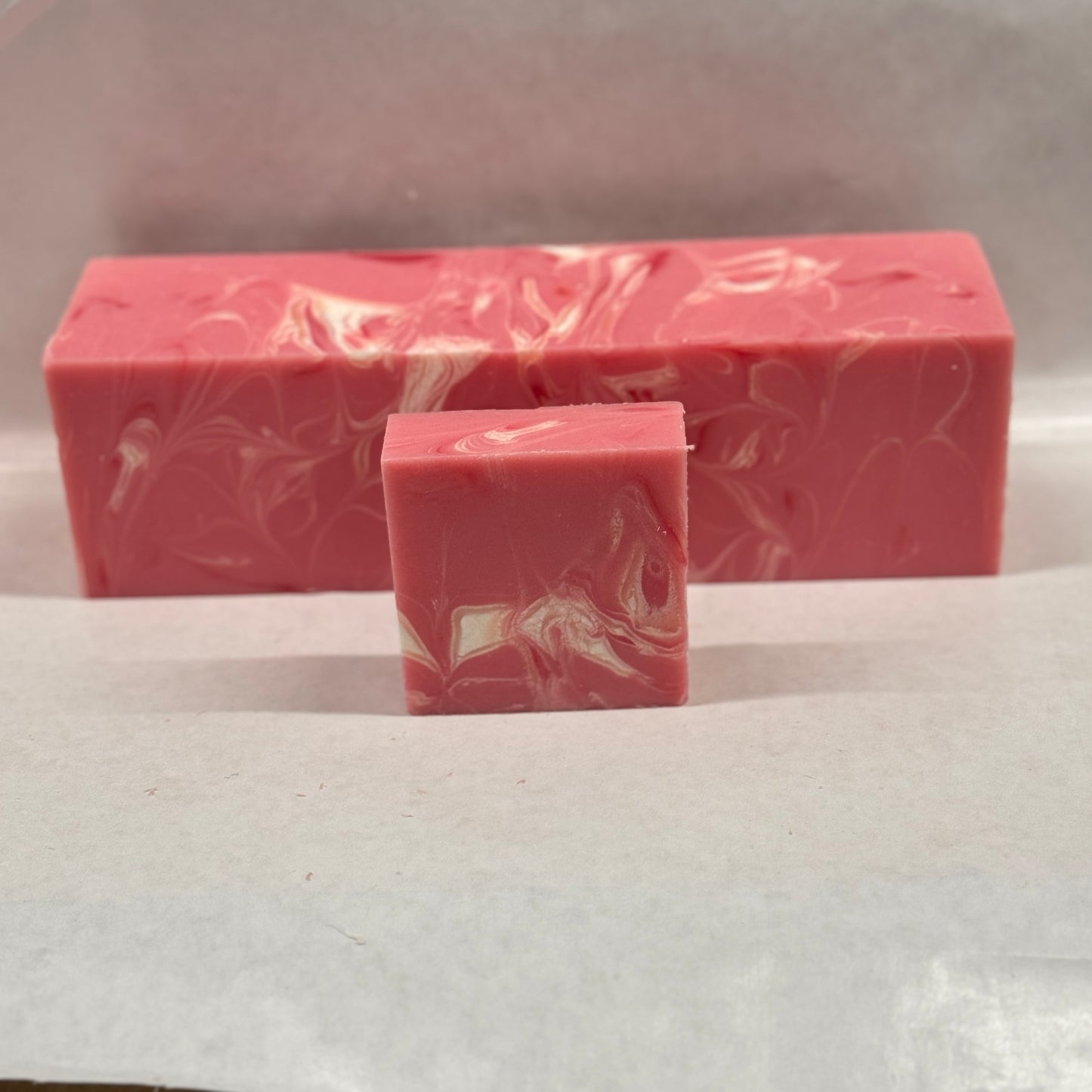 Wholesale Jasmine Soap Loaf - cut into 9 bars