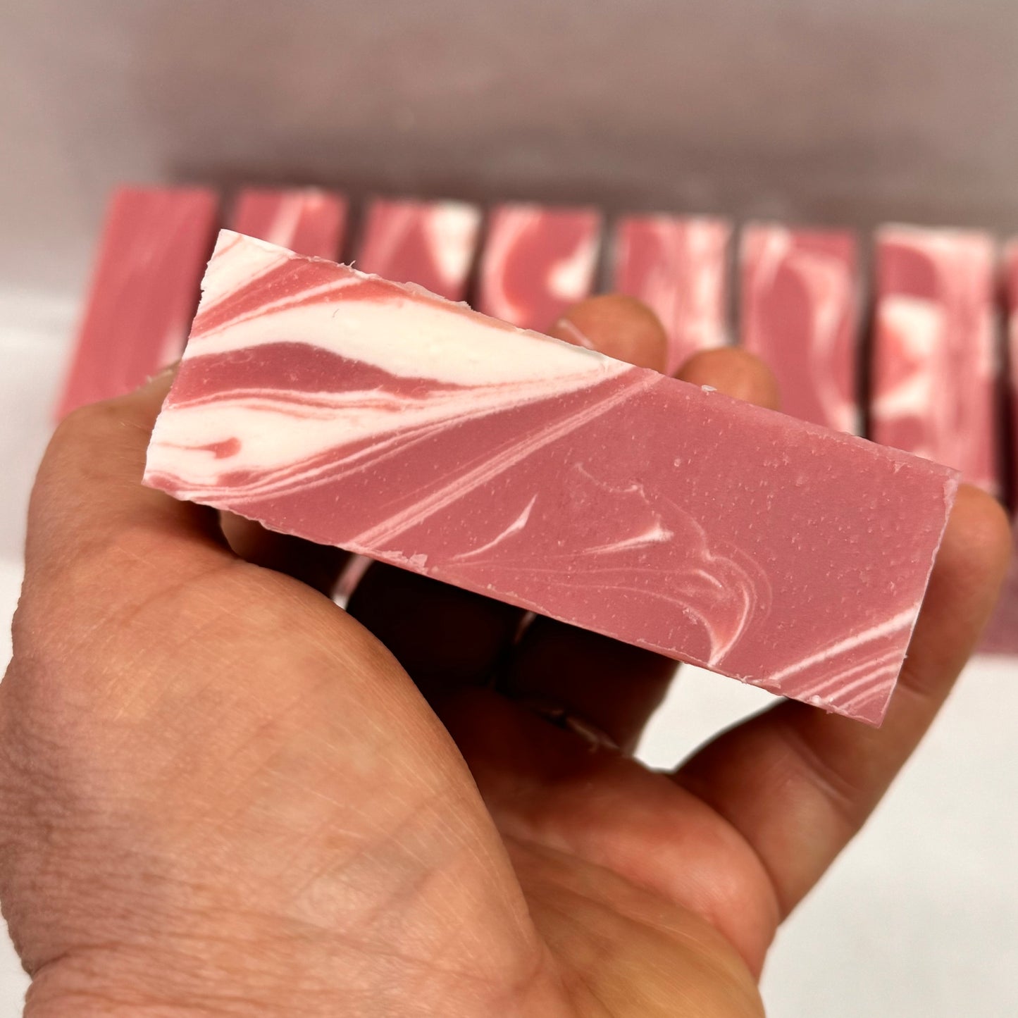 Wholesale Honey Rose Soap Loaf - cut into 9 bars
