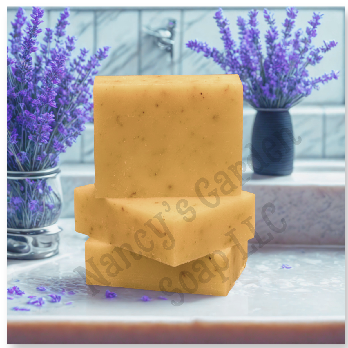 Lavender Buds Full Size 5 oz Soap Bar