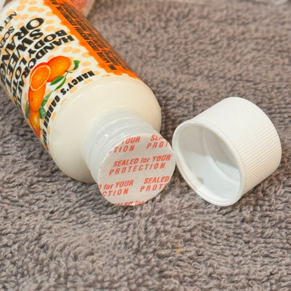 Smiling Orange Bliss: LITTLE CUTIE Baby Shower Soap + Hand Lotion Favor Bundle for Guests