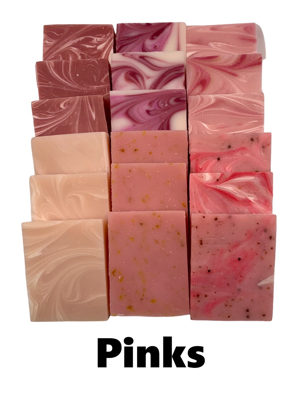 60 Unwrapped mini soaps - assorted or your choice of colors